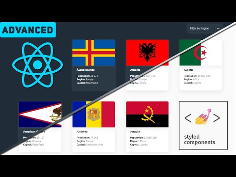 Видео: SPA-проект с темизацией на React и styled-components