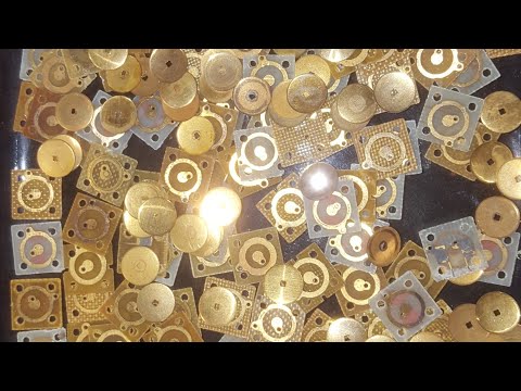 Видео: Золото в кнопках/Аффинаж кнопок/ПКН-150