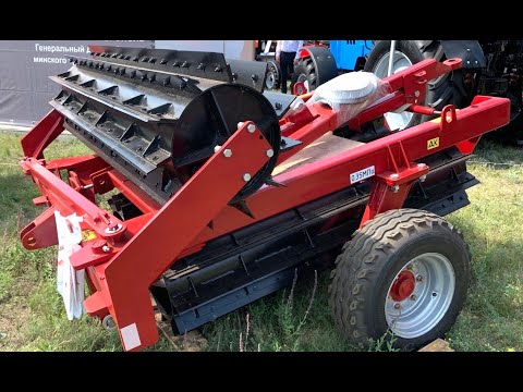 Видео: каток измельчитель пожнивных остатков, подробный обзор от завода Автотехнологии