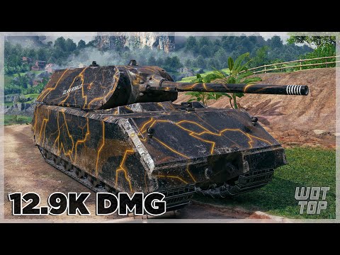 Видео: Maus - 12.9K УРОНА 8 ФРАГОВ - World of Tanks