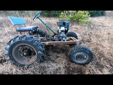 Видео: Трактор Т-18с. Переделка, обзор, испытываю - фиаско..