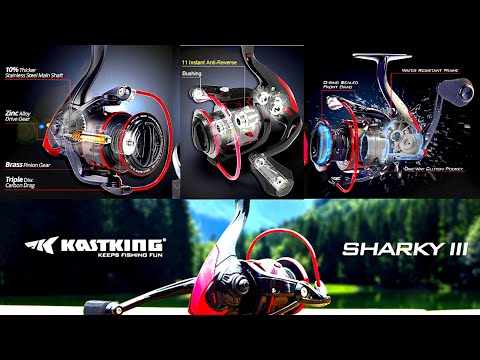 Видео: Обзор на бюджетную катушку KastKing Шарки III. )Отличное качество за вменяемые деньги с Aliexpress.