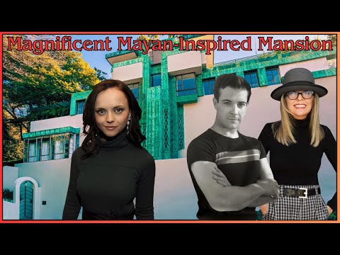 Видео: Внутри особняка Дайан Китон в стиле майя-возрождения