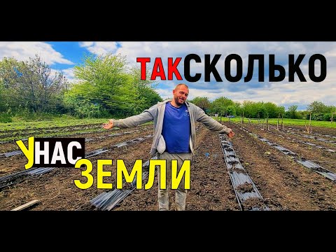Видео: Сколько у нас земли под овощами? Масштабируемся. Подготовка к сезону.