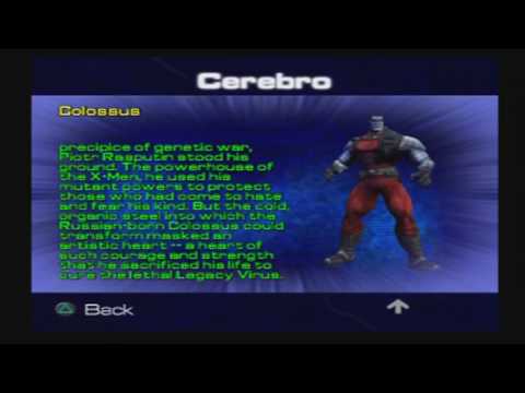 Видео: Бонусный контент X2 Wolverine's Revenge (костюмы и файлы Cerebro)