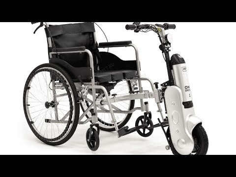 Видео: MET ONEDRIVE 1 - электроприставка/электропривод для механической инвалидной коляски #доступнаясреда