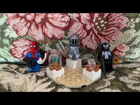 Видео: Обзор набора Лего Марвел 30707 битва Человека-паука и Венома в музее