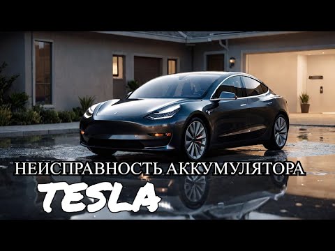 Видео: Tesla model 3 проблемы  батареи водаTesla Model 3 Battery problems