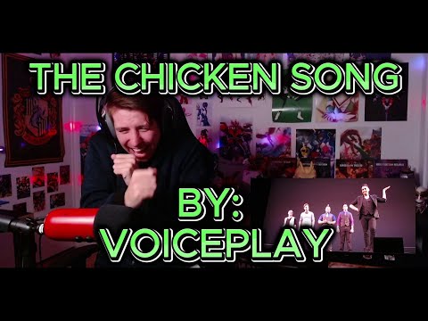 Видео: Я МЕРТВ!!!!!!! Слепая реакция на Voiceplay - The Chicken Song