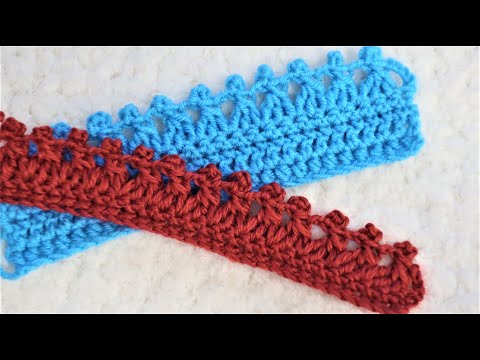 Видео: ОБВЯЗКА КРАЯ КРЮЧКОМ. ПРОСТАЯ И КРАСИВАЯ!! КАЙМА КРЮЧКОМ  МК для начинающих
