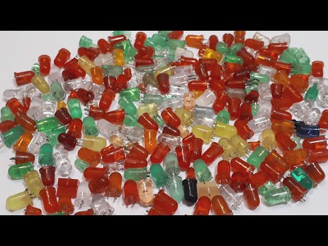 Видео: ЗОЛОТО и СЕРЕБРО из ~ 250  ИМПОРТНЫХ СВЕТОДИОДОВ.