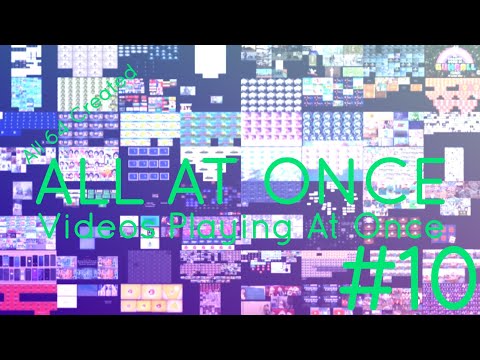 Видео: 64 created AAO videos playing at once. #10 | 64 созданных видео ВС сразу. №10