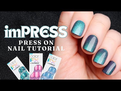 Видео: Урок по нанесению лака для ногтей Kiss imPRESS Beauty Press On Nail Color FX | KBEAUTYHOBBIT