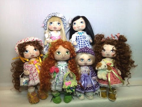 Видео: Как сшить простое платье на куклу. Часть 1.