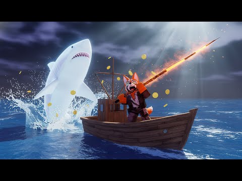 Видео: 😱ПОЙМАЛ АКУЛУ НА 111 КГ И ПОЛУЧИЛ ОГНЕННУЮ УДОЧКУ В ФИШ! | Fisch Roblox