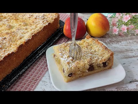 Видео: Знаменитый НЕМЕЦКИЙ ЯБЛОЧНЫЙ пирог! Как в кондитерской! Вкуснейший! Тает во рту! Просто и быстро!