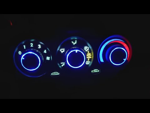 Видео: Подсветка блока управления печкой Hyundai Accent ТАГАЗ