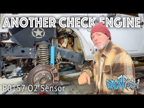 Видео: Как устранить ошибку «Check Engine» на Jeep | Замена датчика кислорода 2, ряд 2, датчик 2 — код P...