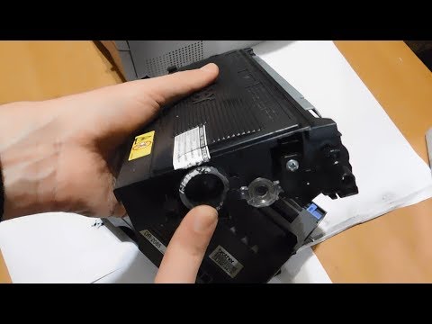 Видео: КАК ЗАПРАВИТЬ КАРТРИДЖ лазерного принтера Brother