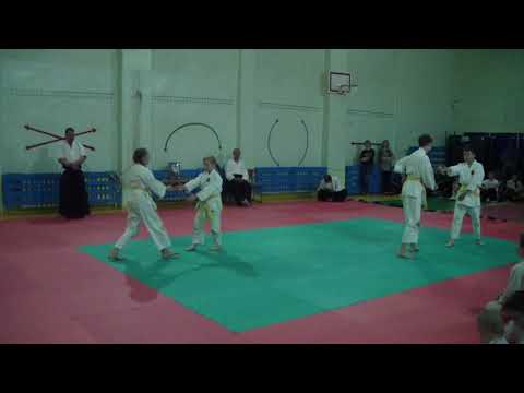 Видео: Аттестация на 7 кю айкидо Айкикай | Aikido | 合気道