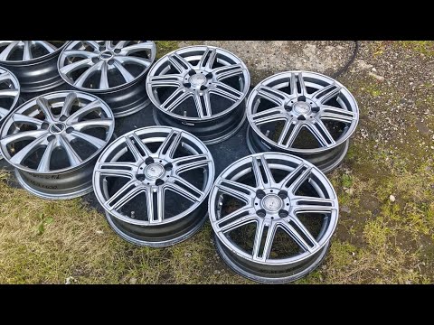 Видео: Литые диски из Японии 15 4x100 5.5J ET42 DIA67.1 Topy Sibilla Next в Иркутске