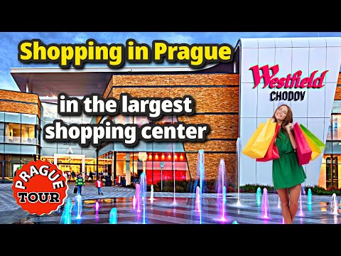 Видео: Крупнейший #торговый центр - Westfield Chodov. Пешеходная экскурсия по #Прага4К.