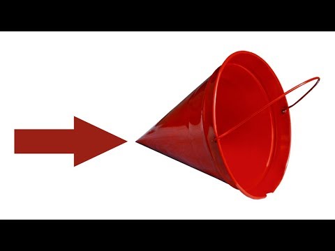 Видео: Почему Пожарное ведро имеет коническую форму?