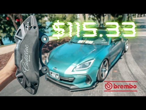 Видео: Brembo за 115 долларов для вашего FRS/BRZ/GT86/GR86 2013–2022 годов (Cadillac ATS)