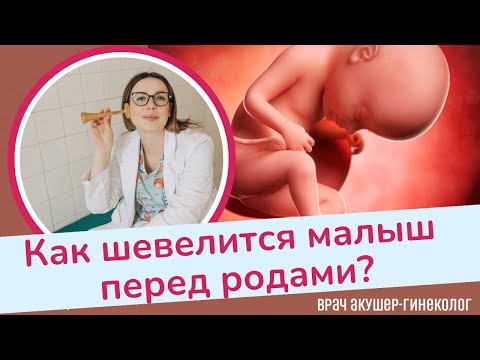 Видео: Шевеление плода перед родами | Виктория Матвиенко