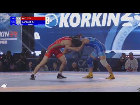 Видео: ФИНАЛ КОРКИН 2025 57 кг: Лев Павлов (Якутия) — Даито Кацуми (Япония)