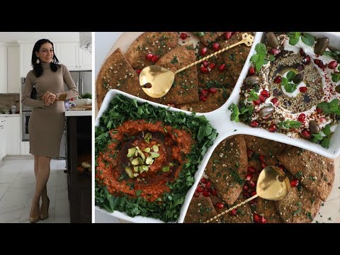 Видео: Две Закуски Для Праздничного Стола - Ливанская Кухня - Рецепт от Эгине- Heghineh Cooking Show