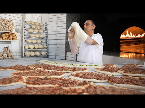 Видео: Изумительные пита из турецкой пекарни! Лучшая турецкая кухня
