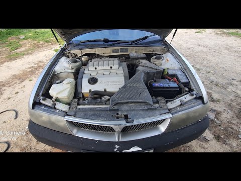 Видео: Замена масла и фильтра в двигателе Mitsubishi Diamante