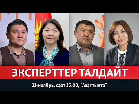 Видео: Кыргызстанга кандай парламент керек? | ЭКСПЕРТТЕР ТАЛДАЙТ