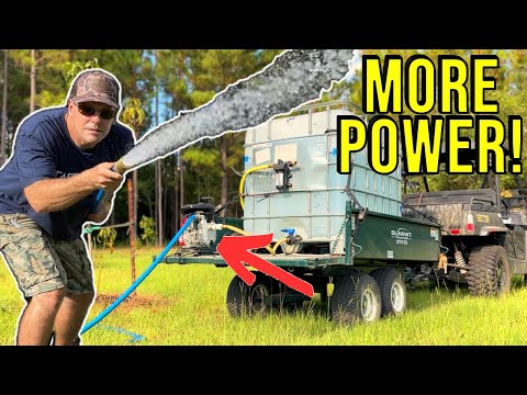 Видео: Мы сделали нашу АВТОНОМНУЮ тележку для подачи воды в 5 раз мощнее!