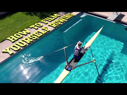 Видео: Как снять себя на видео во время гребли