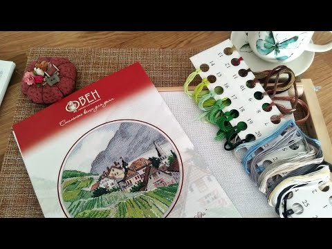 Видео: 16. Процессы март 2020 (Старт "Миниатюра. Альпы" от Овен, оформление вышивок в пяльцы, Letistitch)