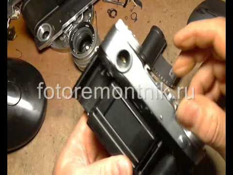 Видео: Отчет ремонта фотоаппарата Ленинград. Ремонт пленочных (ретро) фотоаппаратов выпущенных в СССР.