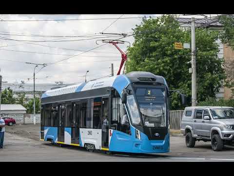 Видео: информатор трамвая №2 Волгоград. вариант 2. 36я школа - детский центр