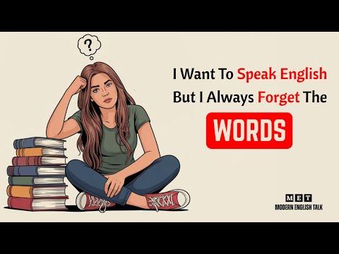 Видео: Я хочу говорить по-английски, но всегда забываю слова | Подкаст на английском: разговор | Для нач...