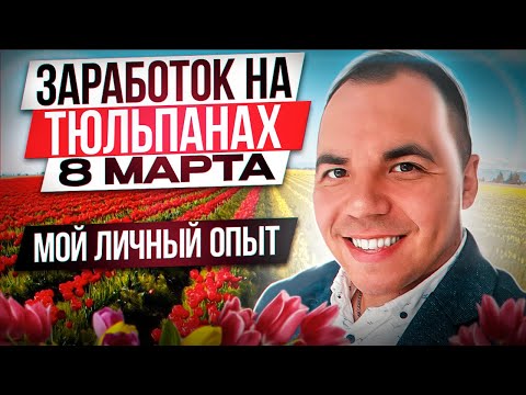 Видео: Сезонный бизнес 8 марта на тюльпанах I Продажа тюльпанов онлайн I Cколько заработал в цифрах