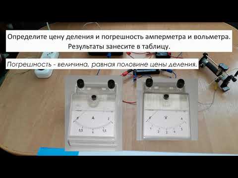 Видео: Лабораторная работа Исследование зависимости силы тока от напряжения на участке цепи