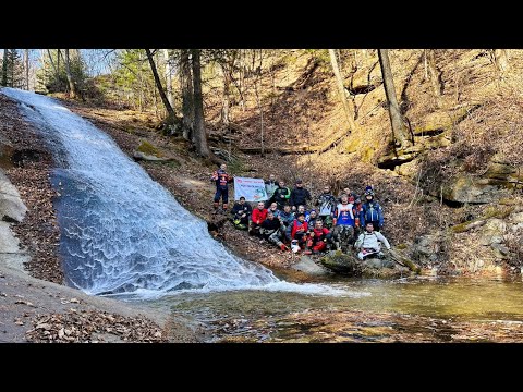 Видео: Макаровский водопад Эндуро-тур с группой 19 человек. г.Находка-п.Николаевка.