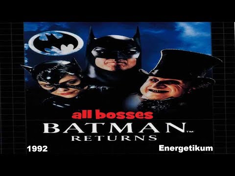 Видео: Batman Returns - all bosses (все боссы) [Genesis]