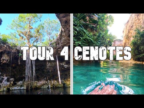 Видео: Тур по сенотам Санта-Барбары 📸 Лучшие сеноты рядом с Меридой