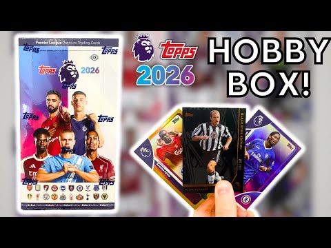 Видео: РАЗРЫВ ХОББИ-БОКС! | КАРТОЧКИ TOPPS ПРЕМЬЕР-ЛИГИ 2026 | ПОЛНОЕ ОТКРЫТИЕ ХОББИ-БОКС! | 2 КАРТОЧКИ ...