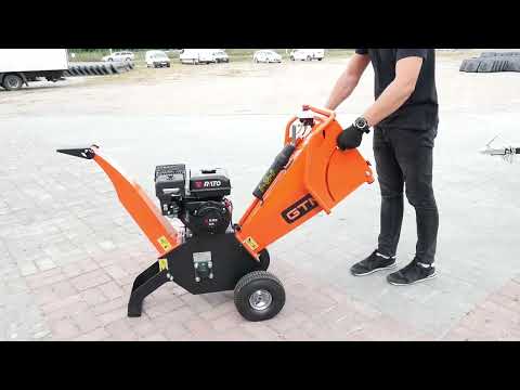 Видео: Подрібнювач для гілок бензиновий GTM GS6501
