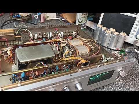 Видео: Ремонт Советского усилителя Радиотехника У-101,  Repair of the Soviet amplifier Radiotehnika U-101