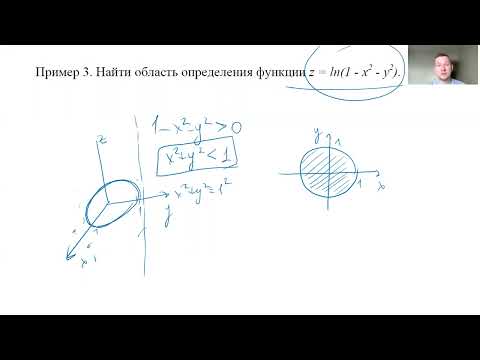 Видео: Функции нескольких переменных. Теория. Понятие и область определения