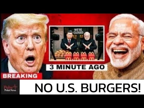 Видео: Китай и Индия обрушили на McDonald's колоссальные 300%-ные пошлины, потрясая весь азиатский рынок...